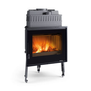 FOCOLARE A LEGNA NORDICA 70 PIANO EVO CRYSTAL