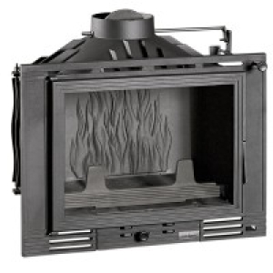 FOCOLARE CAMINETTO A LEGNA UNIFLAM 700 V. FUMI