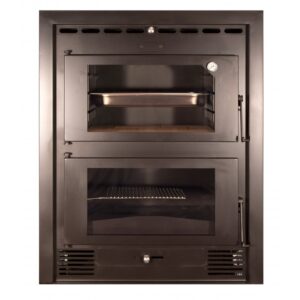 STUFA A LEGNA BELLIDO CON FORNO B-5HV VENTILATO E CANALIZZABILE