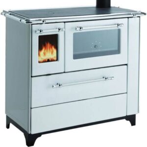 CUCINA A LEGNA CON FORNO BETTY 4,5 NEW BIANCA