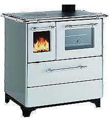 CUCINA A LEGNA CON FORNO BETTY 3,5 NEW BIANCA