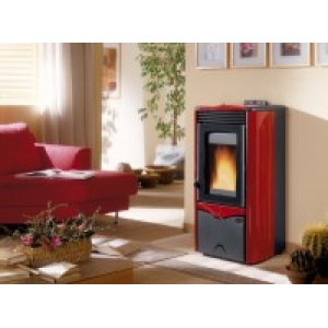TERMOSTUFA A PELLET LA NORDICA EXTRAFLAME DUCHESSA IDRO STEEL