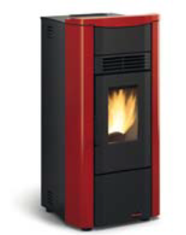 Stufa a pellet extraflame Giusy canalizzata