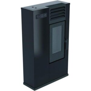 Stufa a pellet PUNTO FUOCO SLIM 7,5 kw nera