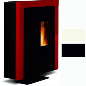 Stufa a pellet Extraflame Souvenir steel Canalizzata