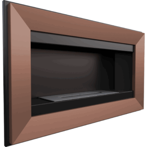 Biocaminetto Kratki Charlie Galvanized brass