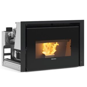 INSERTO CAMINO A PELLET NORDICA EXTRAFLAME COMFORT P 85 PLUS CANALIZZATO